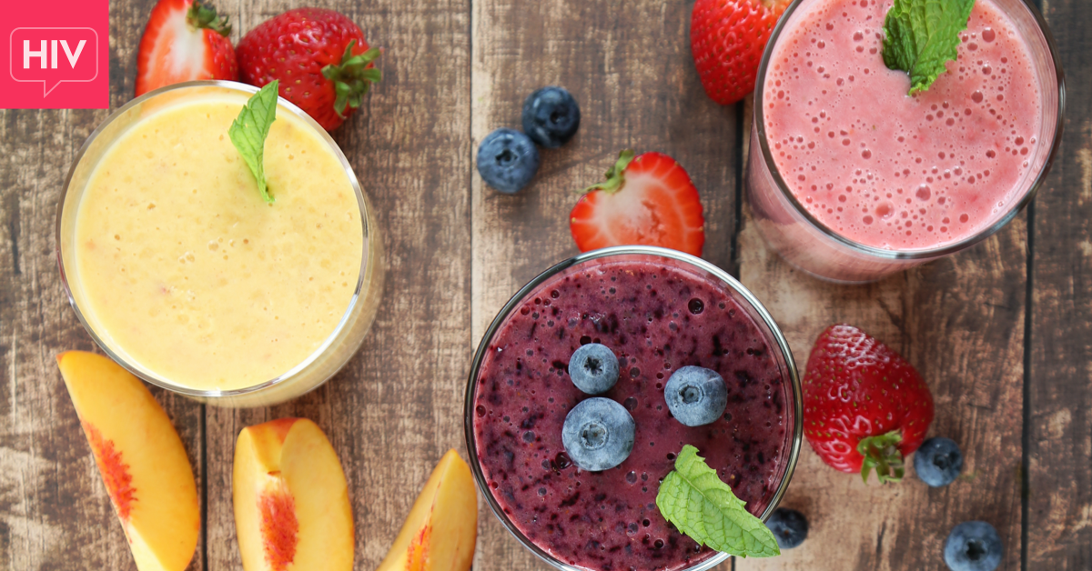 Rainbow Smoothie Recipe | HIV & Healthy Eating